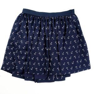 🛍Girls Ralph Lauren navy blue with anchors skirt